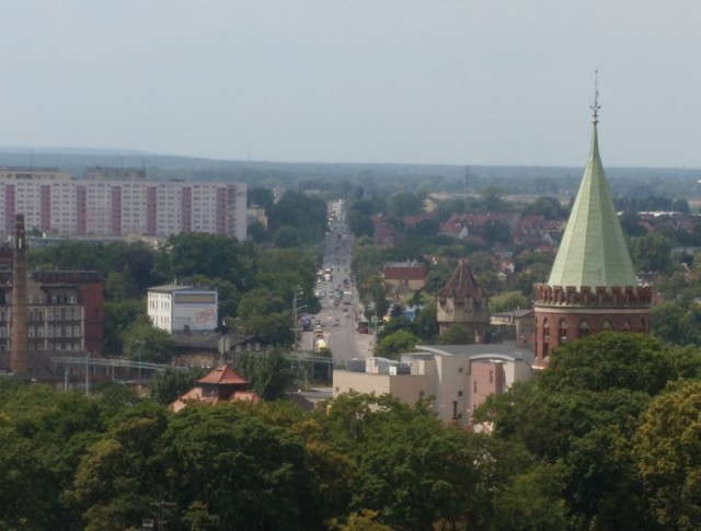 Na zdjęciu droga nr 10 w stronę Szczecina.
