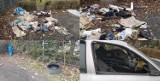 Szok! Hałda śmieci na oleśnickim osiedlu zalega od ubiegłego roku. Tuż obok bawią się dzieci. Kto to posprząta? (AKTUALIZACJA)