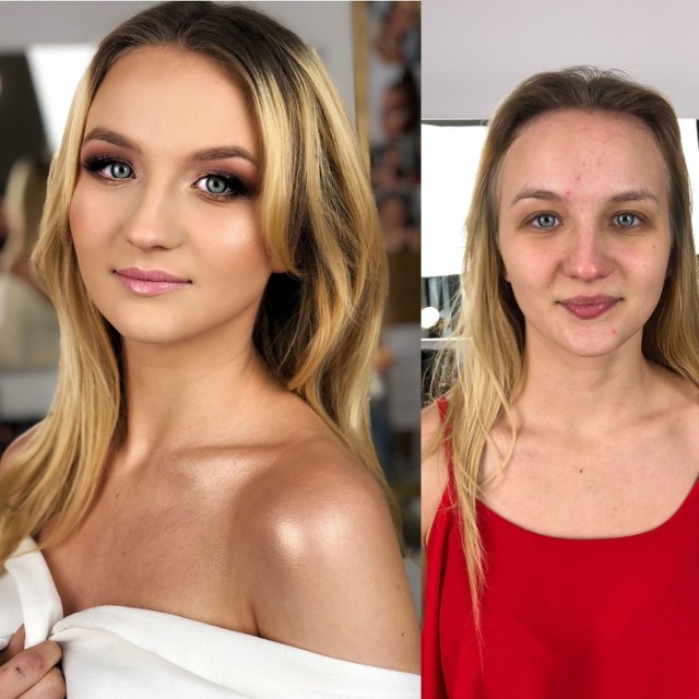 Sonia Gmyrek z Studio Boska Make Up w Wieluniu pochwaliła się efektami swojej pracy