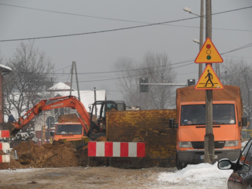Kanalizacja Żory: Roboty w dzielnicy Kleszczówka. Zobacz zimowe zdjęcia!