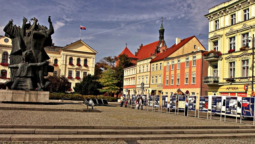 Wystawa na Starym Rynku w Bydgoszczy