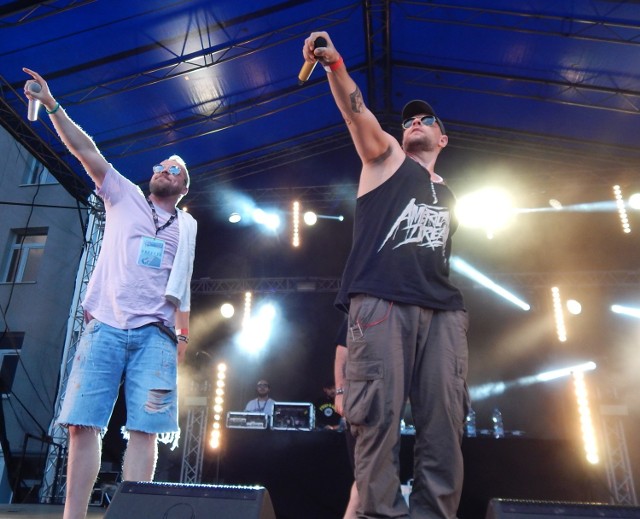 Koncerty hip-hopowe w kampusie UO odbyły się w ramach Piastonaliów.