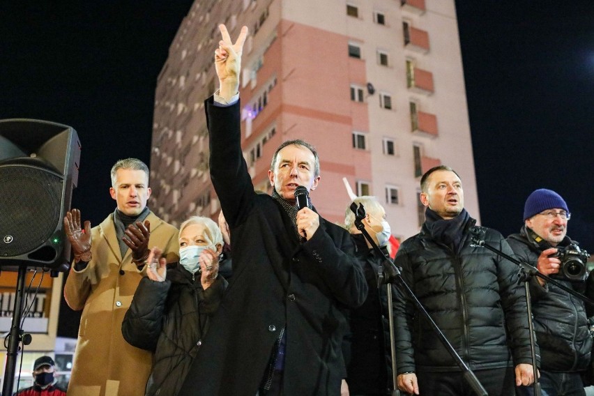 Protest na placu Adamowicza – 19.12