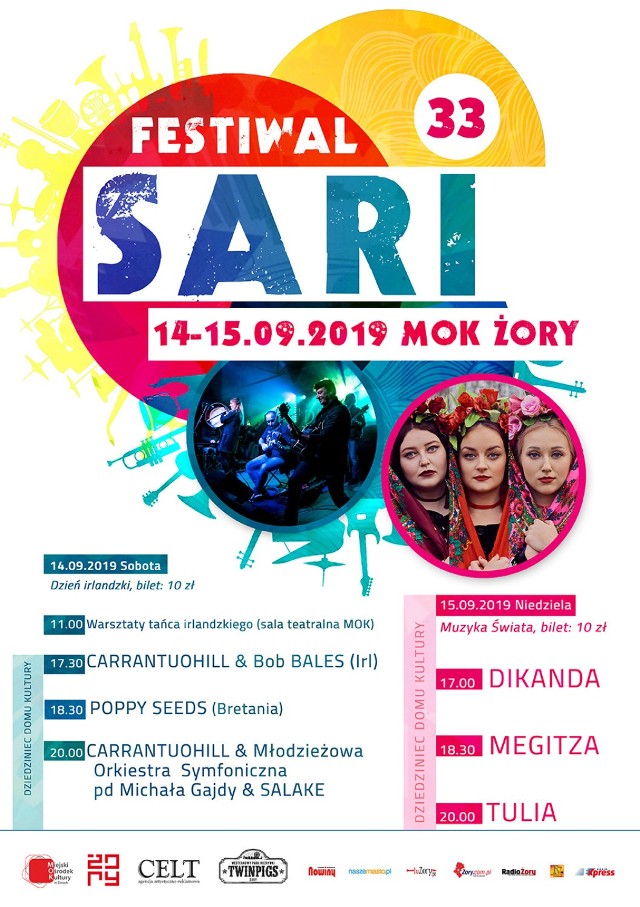 Festiwal Sari 2019: Kto wystąpi? M.in. zespół Tulia