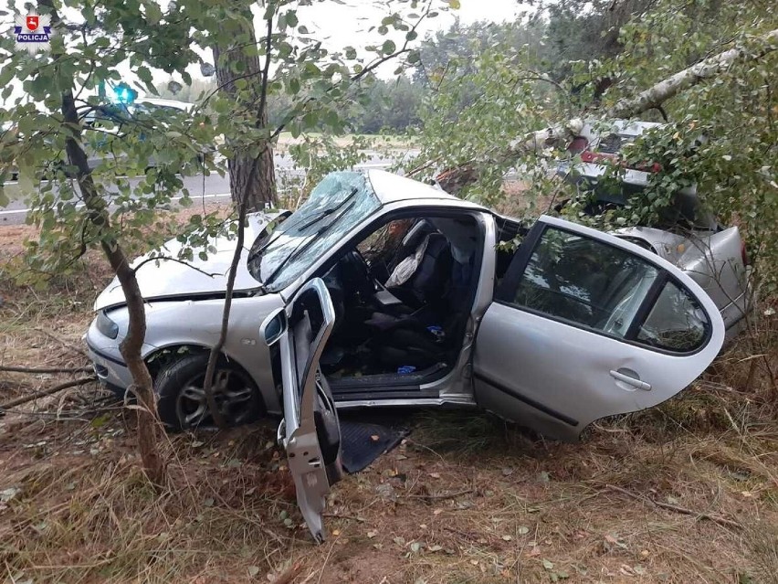 Lubelskie. Dwa tragiczne wypadki jednego dnia. Nie żyją 2 osoby