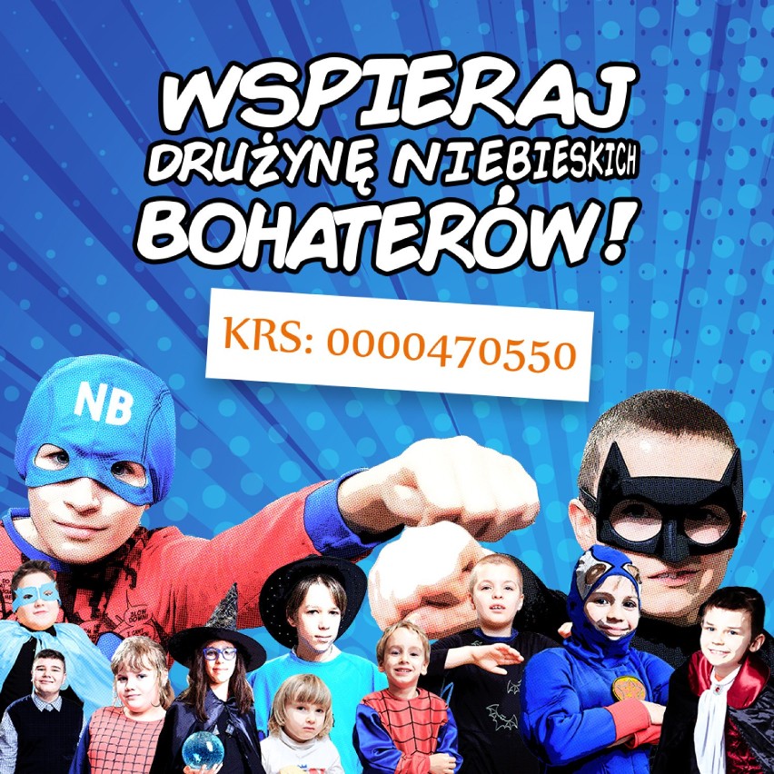 Na konto "Niebieskiego Skarbu" wpłynęło 4 razy więcej środków z 1 proc. niż rok wcześniej ZDJĘCIA