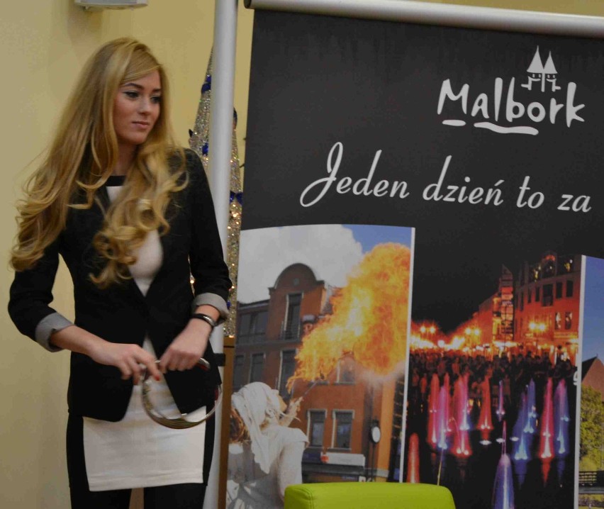 Miss Polonia odwiedziła rodzinny Malbork