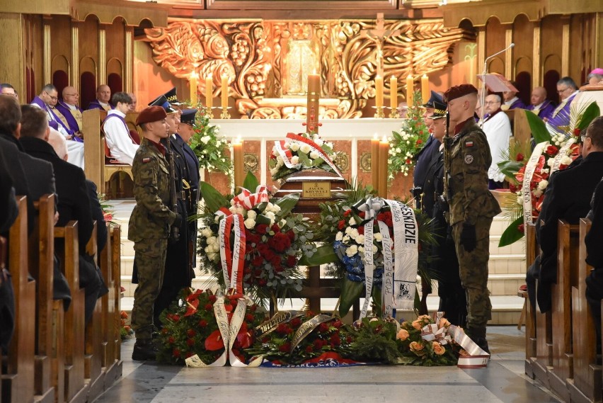 Pogrzeb byłego prezydenta Bielska-Białej Jacka Krywulta....