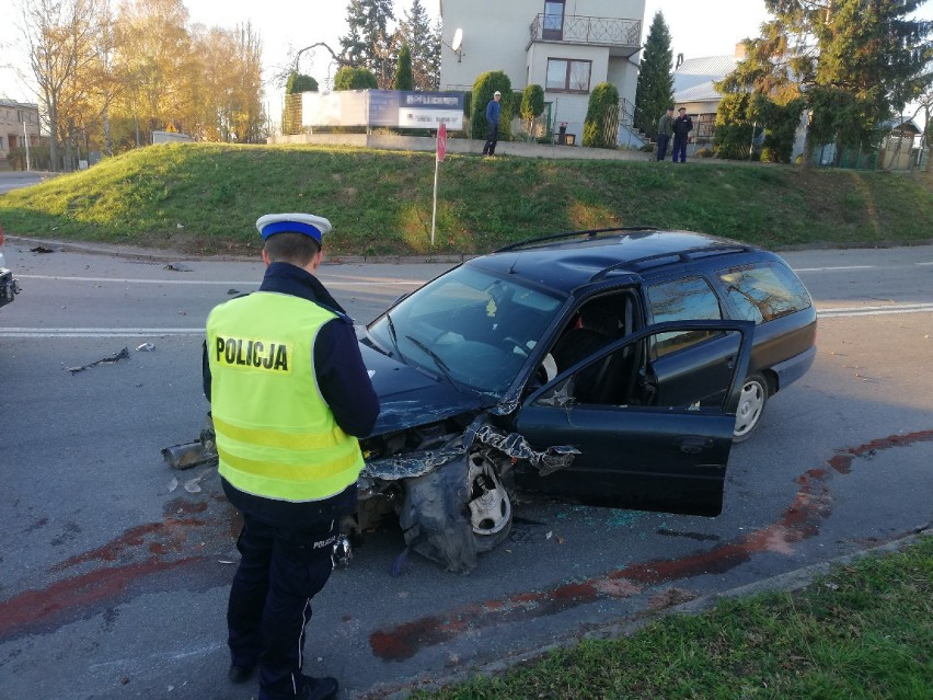 W środę na ulicy Czerskiej w Tucholi doszło do karambolu z...