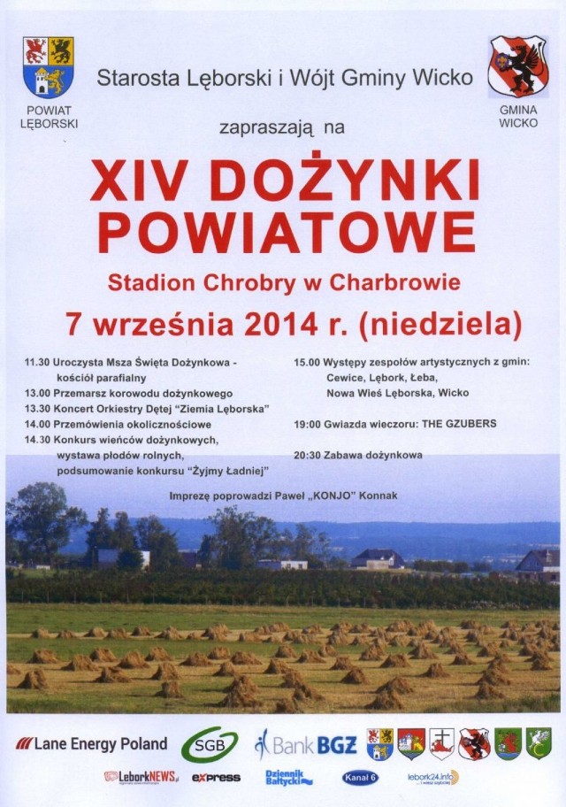 Dożynki powiatowe w Cewicach