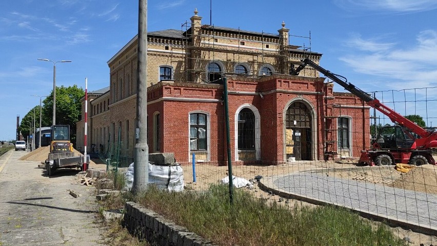 Dworzec kolejowy w Chojnicach