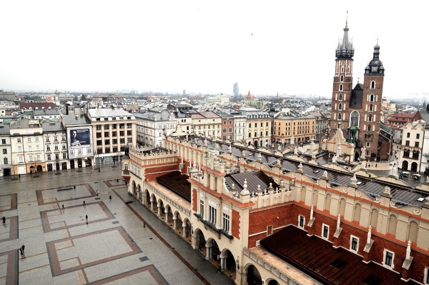 Rynek Główny w Krakowie.