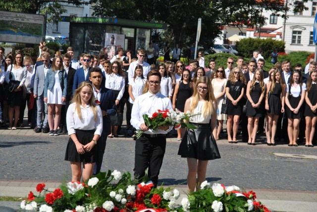 1 września pod odwachem w Płocku. Uroczyste złożenie kwiatów [ZDJĘCIA]