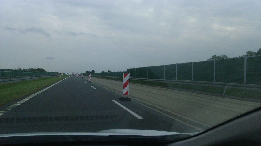 Autostrada A1 na odcinku Pyrzowice - Piekary Śląskie znów jest naprawiana [ZDJĘCIA]