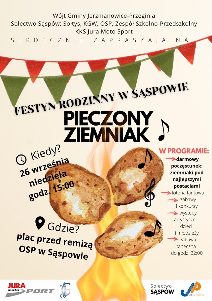 Powiat krakowski. Weekend z rajdami rowerowymi, muzyką na żywo, folklorem i pieczonymi ziemniakami