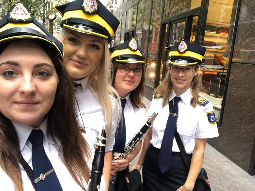 Mieszkańcy powiatu puckiego w Nowym Jorku: wzięli udział w Pułaski Day Parade