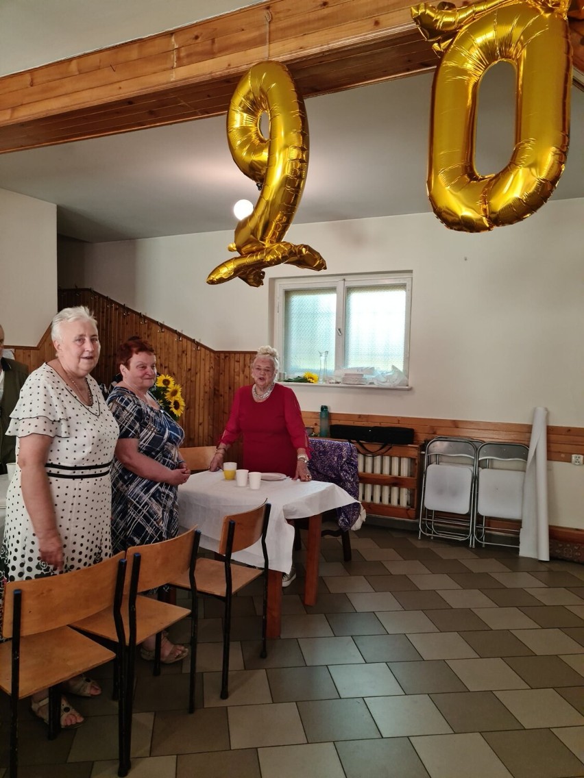 Klub "Senior+" w Obornikach. 90 urodziny Joanny Stachowiak [ZDJĘCIA]
