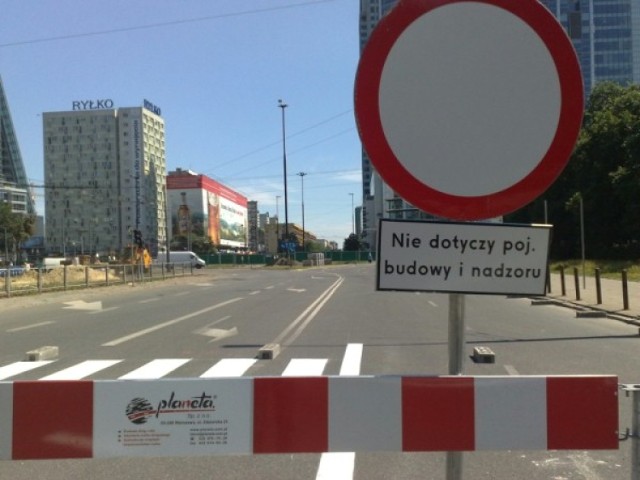 Warszawa buduję II linię metra. Od 12 czerwca zamknięte są ulice ...