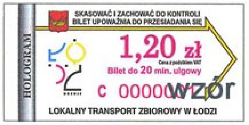 Nowe wzory biletów MPK Łódź