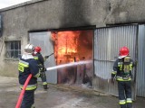 Bruszczewo: pożar magazynu szyb i części samochodowych. Straty wynoszą około 450 tys. zł