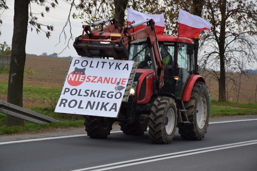 Kolejne protesty rolników w regionie. Traktory wyjechały na...