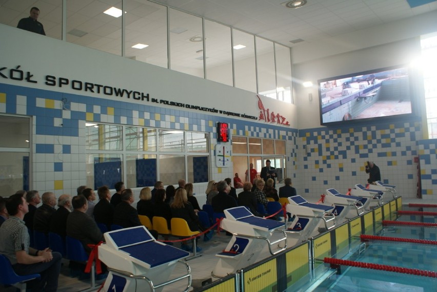 Uroczysta inauguracja nowego basenu w Zespole Szkół...