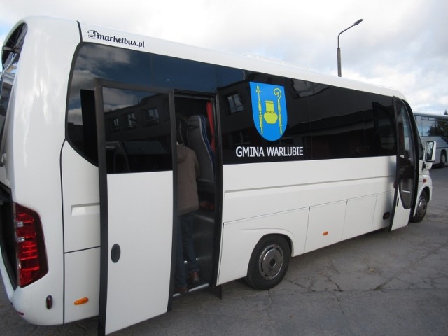 Nowy autobus, którego kupiła gmina Warlubie kosztował prawie pół miliona złotych
