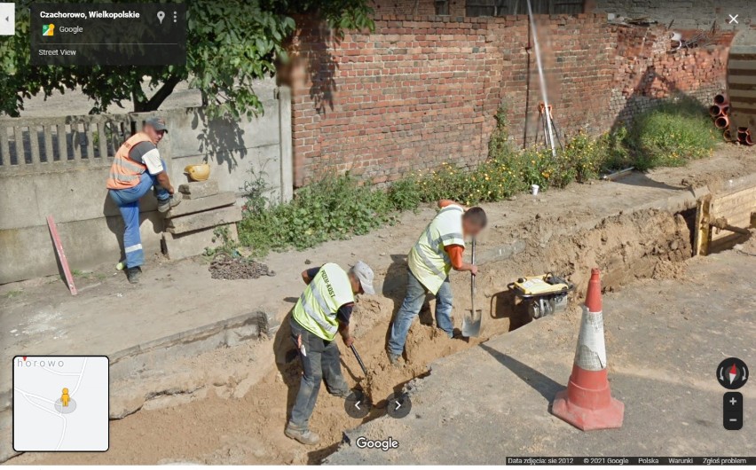 Gostyń. Kamera Google Street View pod Gostyniem. Sołectwa w gminie Gostyń w obiektywie. Zobacz mieszkańców pobliskich wsi. Co robili? 