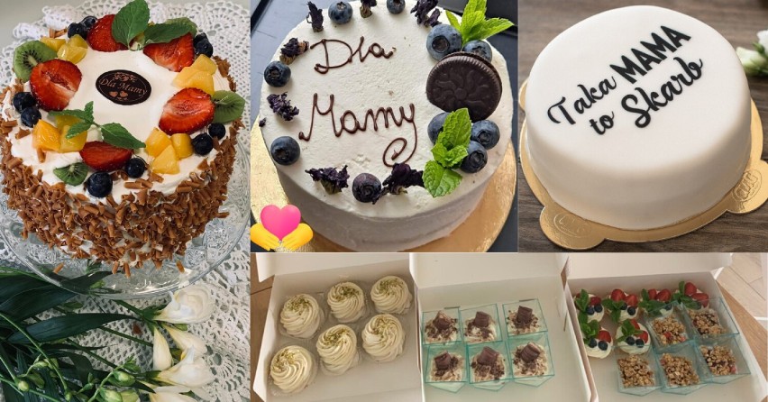 Piękne torty i inne słodkości na Dzień Matki. Zobacz dzieła wieluńskich cukierników