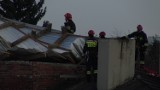 Wichura w Kaliszu zerwała dach domu na ulicy Granicznej [FOTO, WIDEO]