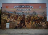 W Komarowie-Osadzie powstał mural upamiętniający zwycięską bitwę sprzed 100 lat
