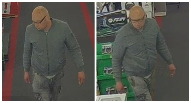 W związku z kradzieżą telefonu komórkowego w sklepie w Pruszczu z Gdański policjanci publikują wizerunek poszukiwanego mężczyzny