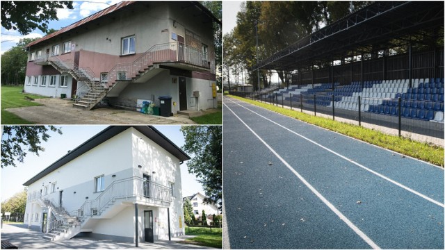 Budynek klubowy na stadionie Olimpii zmienił się nie do poznania! Jest też nowa trybuna, bieżnia i boisko do siatkówki.