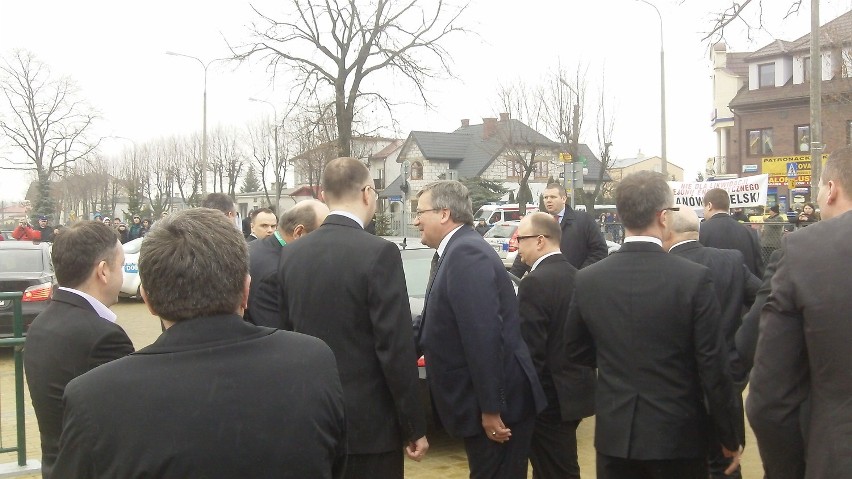 Wizyta prezydenta Bronisława Komorowskiego w Kraśniku