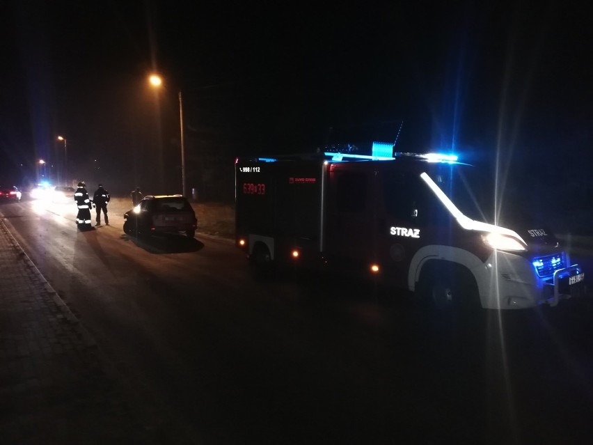 Gmina Skoki: Zderzenie dwóch samochodów. Wezwano straż pożarną [ZDJĘCIA]