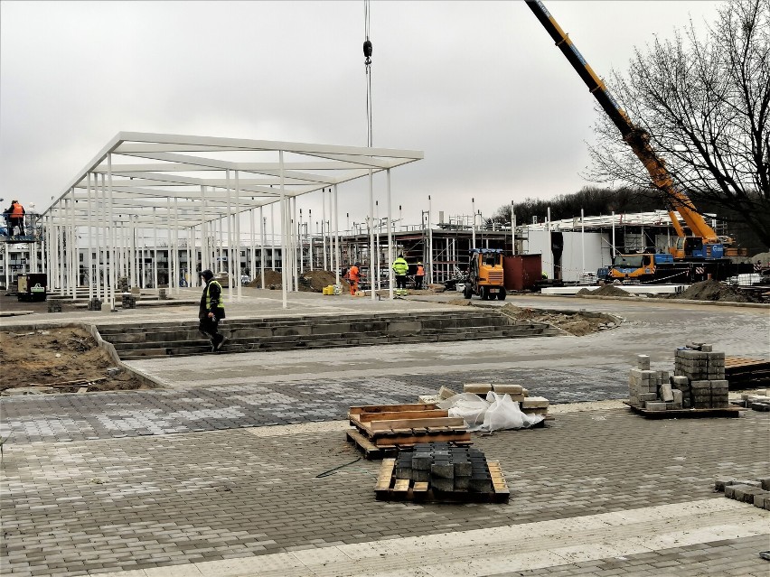 Budowa dworca w Goleniowie wychodzi na ostatnią prostą