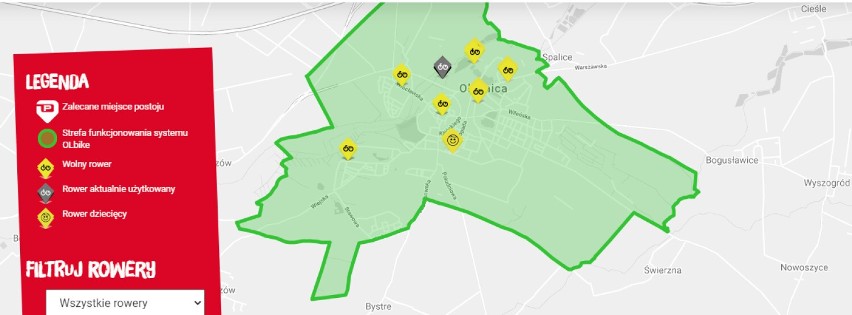 System rowerów miejskich w Oleśnicy cieszy się dużym zainteresowaniem