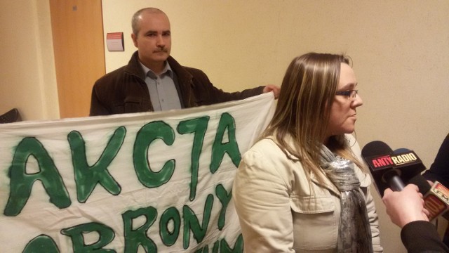 Gimnazjum 15 w Katowicach protest rodziców