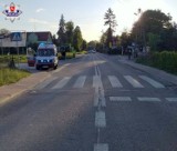 Śmiertelny wypadek w Bychawie. Motocyklista potrącił 64-latkę na przejściu dla pieszych