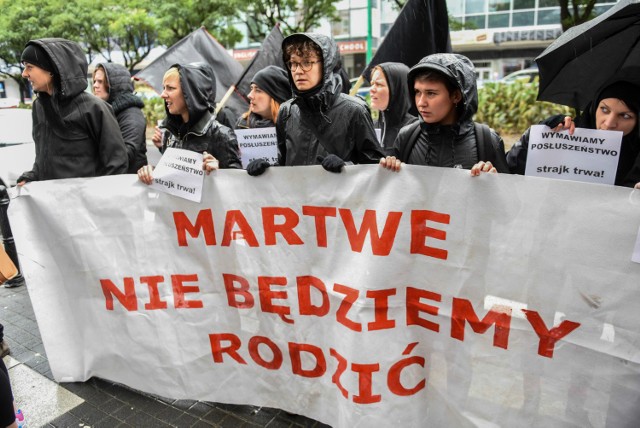 Czarny Protest odbył się w poniedziałek