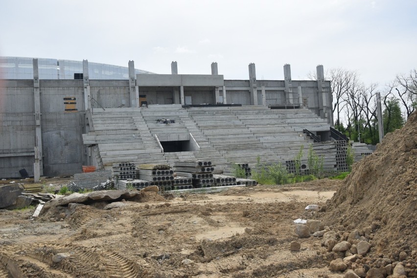 Południowa trybuna na stadionie dla Radomiaka przy ulicy Struga 63 do rozbiórki!(ZDJĘCIA)