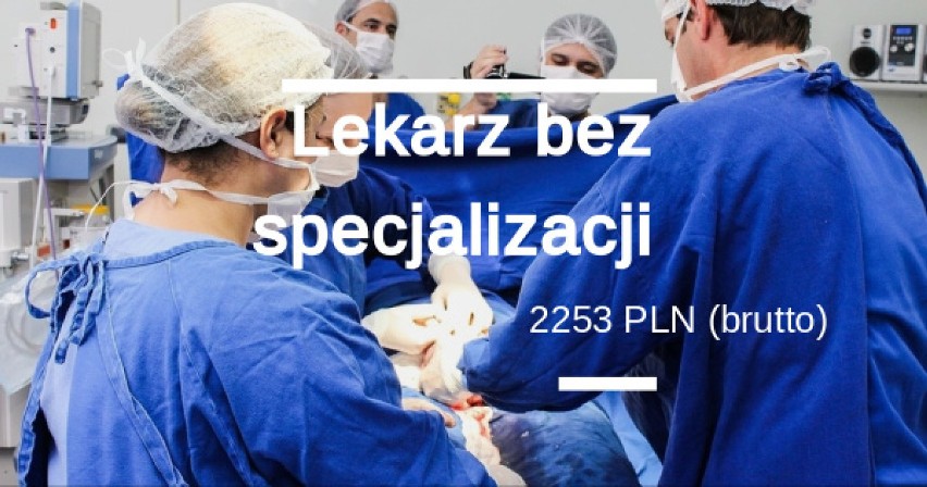 Zarobki pielęgniarek i lekarzy