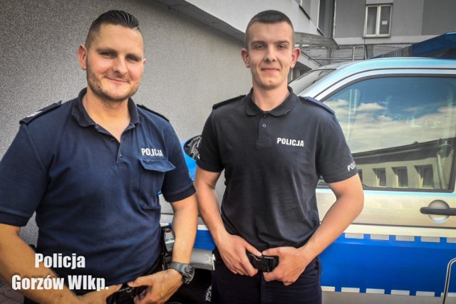 Policjanci weszli do mieszkania kobiety przez balkon