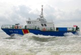 Strażnicy graniczni pilnują Zalewu Szczecińskiego. Niemcy piszą o „polskiej łodzi motorowej śmigającej po jeziorze” 