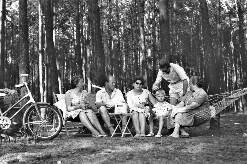 Na letnisku w Rudzie pod Sieradzem ponad 50 lat temu