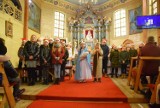 Jarmark Bożonarodzeniowy dla Jagódki. Jasełka, św. Mikołaj i orkiestra w Godzieszach ZDJĘCIA