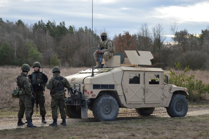Opolscy logistycy trenują z żołnierzami z USA