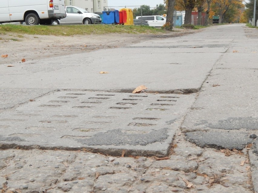 Ulica Polna w Ustce czeka na drugi etap przebudowy