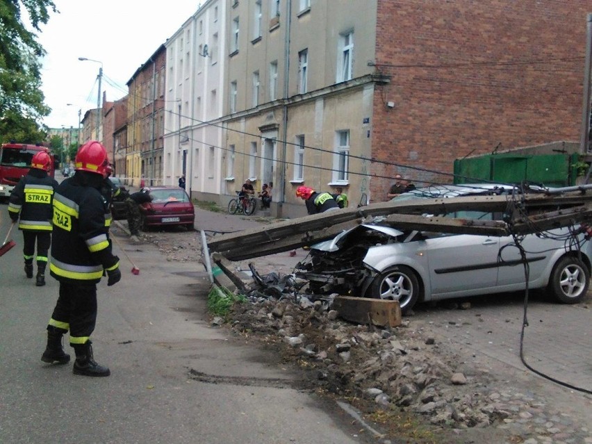 Do zdarzenia doszło na ul. Polnej w Chełmnie. Kierowca...