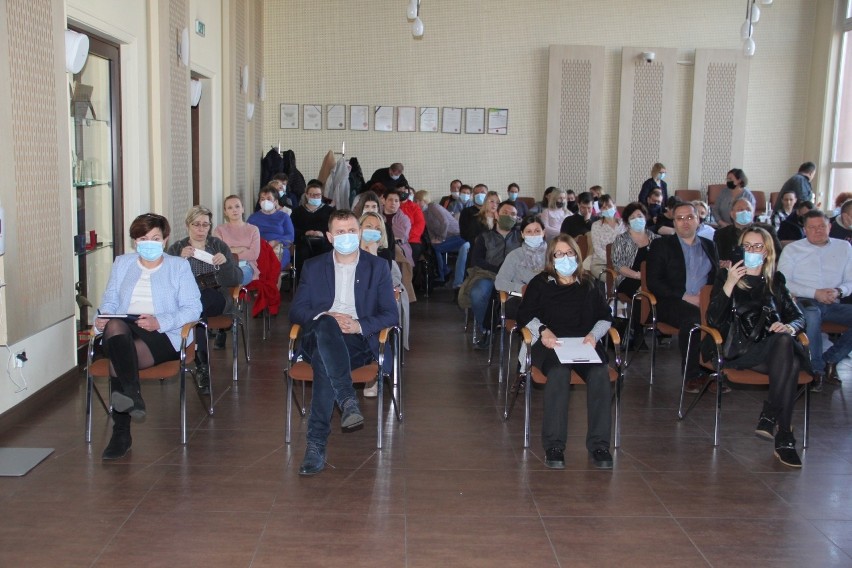Spotkanie dotyczące form wsparcia obywateli ukraińskich na brzezińskim rynku pracy